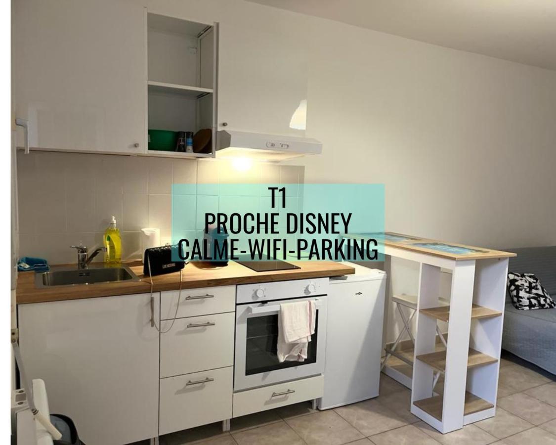 Superbe Appartement T1 proche Disney Champs-Sur-Marne Extérieur photo